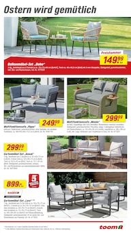 Gartenmöbel im toom Baumarkt Prospekt "Respekt, wer's selber macht." mit 34 Seiten (Oberhausen)