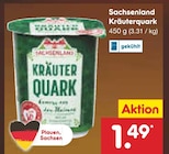 Kräuterquark Angebote von Sachsenland bei Netto Marken-Discount Dresden für 1,49 €