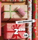 Rouleaux de papier cadeau - Gifi à Noisy-le-Grand Rouleaux de papier cadeau en promo chez Gifi Noisy-le-Grand à 2,99 €