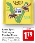 Aktuelle Ritter Sport Angebote bei EDEKA in Mannheim Aktuelles Tafel vegan Roasted Peanut Angebot bei EDEKA in Mannheim ab 1,79 €