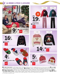 Offre Pull dans le catalogue E.Leclerc du moment à la page 40