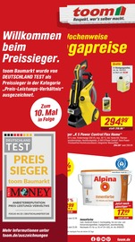 toom Baumarkt Baumärkte Prospekt der aktuellen Woche mit 14 Seiten, gültig von 04.07.2026 bis 10.07.2026, in Spremberg und Umgebung Aktueller toom Baumarkt Baumärkte Prospekt in Spremberg und Umgebung, "Respekt, wer's selber macht." mit 14 Seiten, 04.07.2026 - 10.07.2026