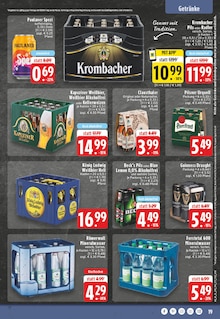 Krombacher im EDEKA Prospekt "Aktuelle Angebote" mit 26 Seiten (Nordhorn)
