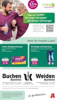 mea - meine apotheke Prospekt Unsere April-Angebote mit 4 Seiten
