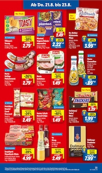 Pizza im Lidl Prospekt "LIDL LOHNT SICH" mit 69 Seiten (Moers)