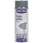 Peinture en aérosol haute brillance Spectrum Anthracite - Spectrum - Action à Créteil Peinture en aérosol haute brillance Spectrum Anthracite - Spectrum en promo chez Action Créteil à 2,49 €