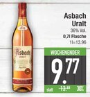 Uralt von Asbach im aktuellen EDEKA Prospekt für 9,77 €