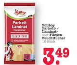 Parkett-/Laminat-Feuchttücher Angebote von Poliboy bei E center Frankfurt für 3,49 €