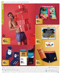 Offre Caleçon Homme dans le catalogue Carrefour du moment à la page 78