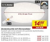 Deckenleuchte von  im aktuellen toom Baumarkt Prospekt für 14,99 €