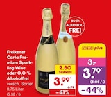 Aktuelle Freixenet-Sekt Angebote bei Netto Marken-Discount in Heidelberg Aktuelles Carta Premium Sparkling Wine Angebot bei Netto Marken-Discount in Heidelberg ab 3,79 €