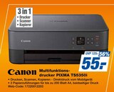 Multifunktionsdrucker PIXMA TS5350i Angebote von Canon bei expert Lehrte für 55,00 €