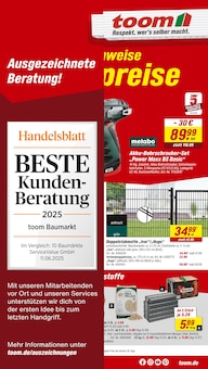 Aktueller toom Baumarkt Prospekt für Meeder und Ungebung, Seiten zum blättern toom Baumarkt Prospekt Respekt, wer's selber macht. mit Seiten in Meeder und Umgebung