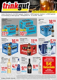 Trinkgut Prospekt für Ingolstadt: "Aktuelle Angebote", 4 Seiten, 27.04.2026 - 02.05.2026