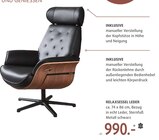 RELAXSESSEL LEDER Angebote bei Polstermöbel Fischer Straubing für 990,00 €