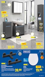 Lidl Badschrank im Prospekt 