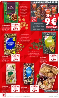 Nüsse im Kaufland Prospekt "Hier bin ich richtig" mit 68 Seiten (Mannheim)