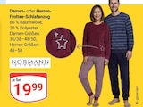 Damen-Frottee-Schlafanzug im Angebot bei GLOBUS in Frechen Damen-Frottee-Schlafanzug Angebote von Normann bei GLOBUS Frechen für 19,99 €