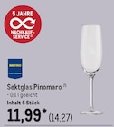 Sektglas Pinomaro von Metro Professional im aktuellen METRO Prospekt für 14,27 €