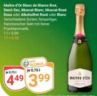 Blanc de Blancs Brut Angebote von Maître d’Or bei GLOBUS Frankenthal für 3,99 €