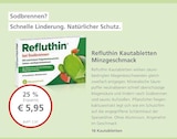 LINDA Premiumapotheke Königs Wusterhausen - Refluthin Kautabletten Minzgeschmack Angebot im Prospekt Refluthin Kautabletten Minzgeschmack bei LINDA Premiumapotheke im Königs Wusterhausen Prospekt für 5,95 €