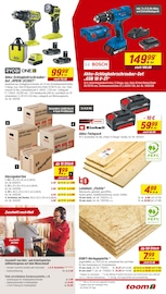 Bosch Angebote im Prospekt "Respekt, wer's selber macht." von toom Baumarkt auf Seite 3