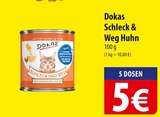 famila Nordost Bergen - Dokas Schleck & Weg Huhn Angebot im Prospekt Dokas Schleck & Weg Huhn bei famila Nordost im Bergen Prospekt für 5,00 €