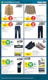 Promos Chaussures dans le catalogue "Intermarché" de Intermarché Hyper Chaussures en promo dans le catalogue Intermarché Hyper à la page 40