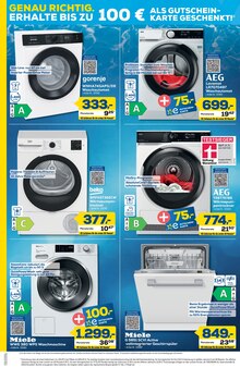 Waschmaschine im EURONICS Prospekt "GENAU RICHTIG. JEDER SOMMER HAT SEINE HITS." mit 9 Seiten (Soest)