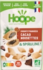 Crousti Fourrées Bio Cacao Noisettes - HOOPE - Intermarché Super Crousti Fourrées Bio Cacao Noisettes - HOOPE à 2,77 € dans le catalogue Intermarché Super