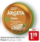 Aufstrich Huhn Angebote von Argeta bei EDEKA Ravensburg für 1,19 €