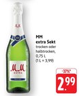 extra Sekt trocken Angebote von MM bei EDEKA Schwäbisch Hall für 2,99 €
