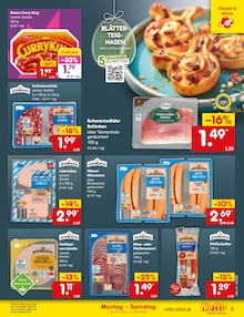 Wurst im Netto Marken-Discount Prospekt "Aktuelle Angebote" mit 64 Seiten (Wiesbaden)