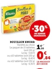 Bouillon - Knorr à 0,84 € dans le catalogue U Express