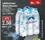 Aktuelle Wasser Angebote bei EDEKA in Bergisch Gladbach Aktuelles Mineralwasser Angebot bei EDEKA in Bergisch Gladbach ab 2,50 €