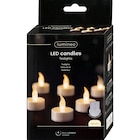 LED Teelichter mit Fernbedienung, warmweiß im dm-drogerie markt Prospekt LED Teelichter mit Fernbedienung, warmweiß von Dekorieren & Einrichten im aktuellen dm-drogerie markt Prospekt für 6,95 €