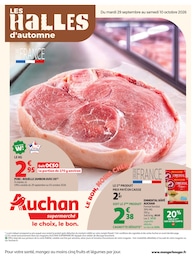 Catalogue Auchan Supermarché avec 12 pages de promos Prospectus Auchan Supermarché, "LES HALLES d'automne", pages, 29/09/2026 - 10/10/2026