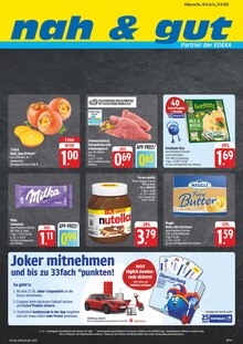 Nutella im aktuellen nah und gut Prospekt (Zwickau) Nutella im nah und gut Prospekt "Wir lieben Lebensmittel!" mit 8 Seiten (Zwickau)