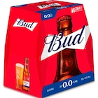 Bière sans alcool - BUD - Carrefour à Roanne Bière sans alcool - BUD en promo chez Carrefour Roanne à 4,69 €