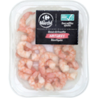 Crevettes décortiquées sans sulfite CARREFOUR Le Marché ASC en promo chez Carrefour Boulogne-Billancourt à 5,49 €