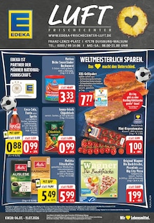 Aktueller EDEKA Prospekt "Aktuelle Angebote" für Duisburg Aktueller EDEKA Prospekt für Duisburg mit Seiten
