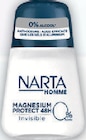 Déodorant bille invisible - NARTA dans le catalogue Intermarché Super
