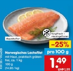 Aktuelles Norwegisches Lachsfilet Angebot bei Netto Marken-Discount in Heidelberg ab 1,49 €
