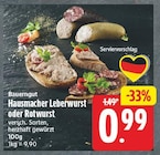 Hausmacher Leberwurst von Bauerngut für 0,99 € bei EDEKA im Angebot Hausmacher Leberwurst von Bauerngut im aktuellen EDEKA Prospekt