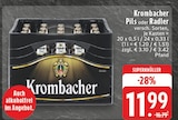 Aktuelle Krombacher Angebote bei E center in Bocholt Aktuelles Pils Angebot bei E center in Bocholt ab 11,99 €