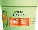 Keratin Sleek Maske von Garnier Fructis für 4,99 € bei Rossmann im Angebot Keratin Sleek Maske von Garnier Fructis im aktuellen Rossmann Prospekt