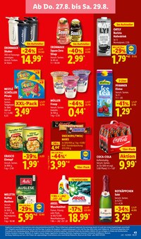 Ariel im aktuellen Lidl Prospekt (Rostock) Ariel im Lidl Prospekt "LIDL LOHNT SICH" mit 71 Seiten (Rostock)