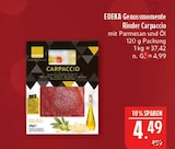 Rinder Carpaccio im Angebot bei Marktkauf in Altenburg Rinder Carpaccio Angebote von EDEKA Genussmomente bei Marktkauf Altenburg für 4,49 €