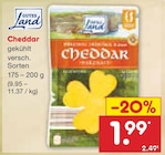 Cheddar von Gutes Land für 1,99 € bei Netto Marken-Discount im Angebot Cheddar von Gutes Land im aktuellen Netto Marken-Discount Prospekt