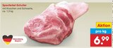 Netto Marken-Discount Puschendorf - Spanferkel-Schulter Angebot im Prospekt Spanferkel-Schulter bei Netto Marken-Discount im Puschendorf Prospekt für 6,99 €